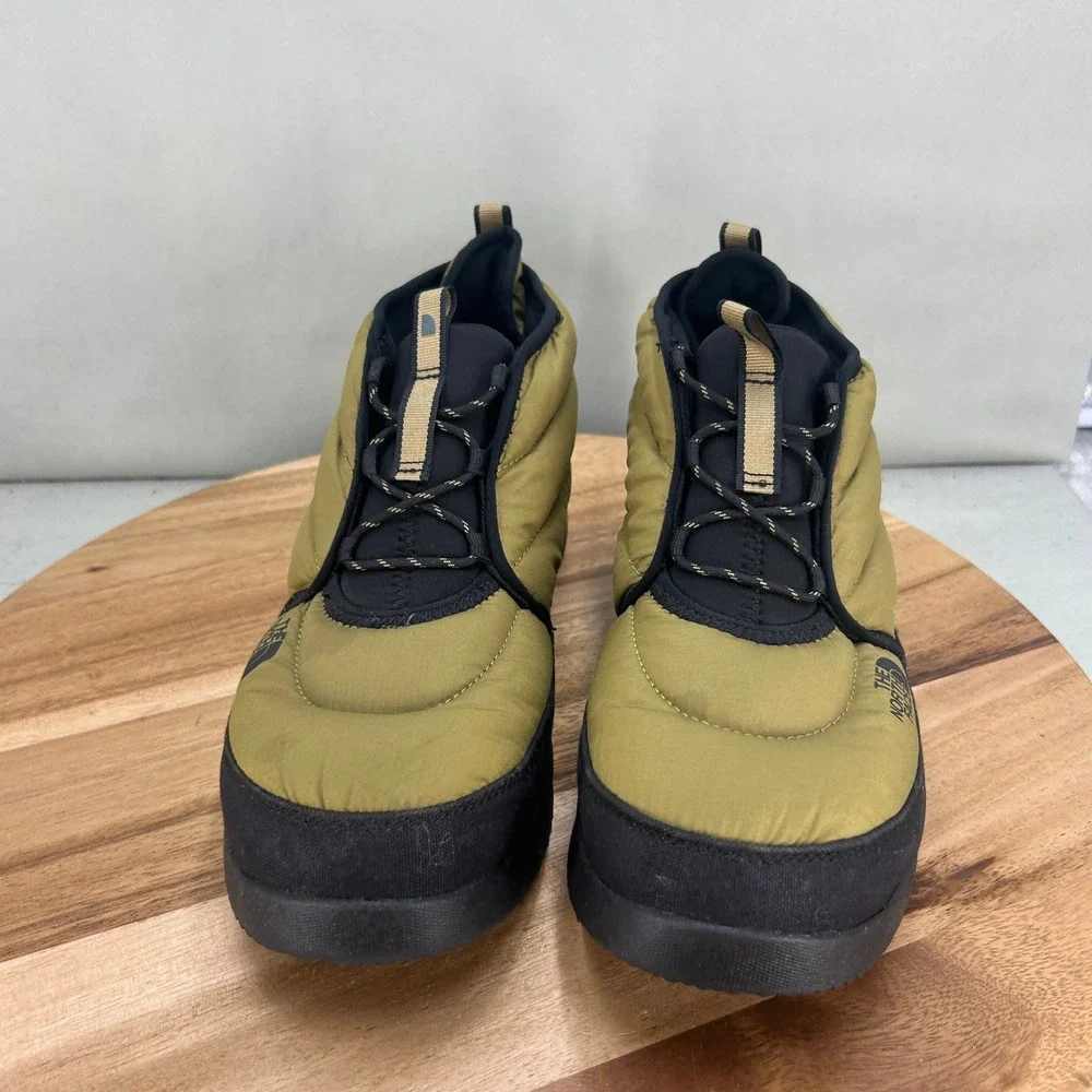 The North Face Mens Glenclyffe Mule Military Olive Green Black Size 9.5 Puffy